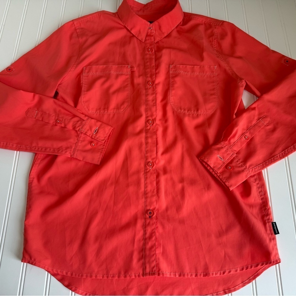 Patagonia Shirt Women’s Small Button Long Sleeve Outdoor Hiking Vented 936